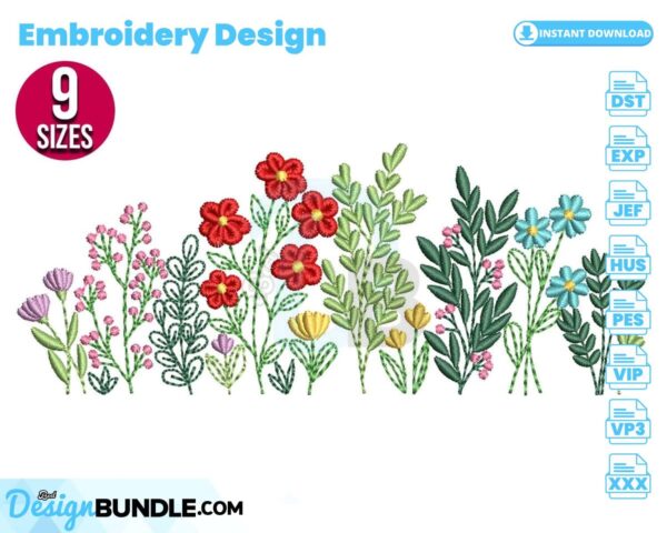 wildflowers-embroidery-design