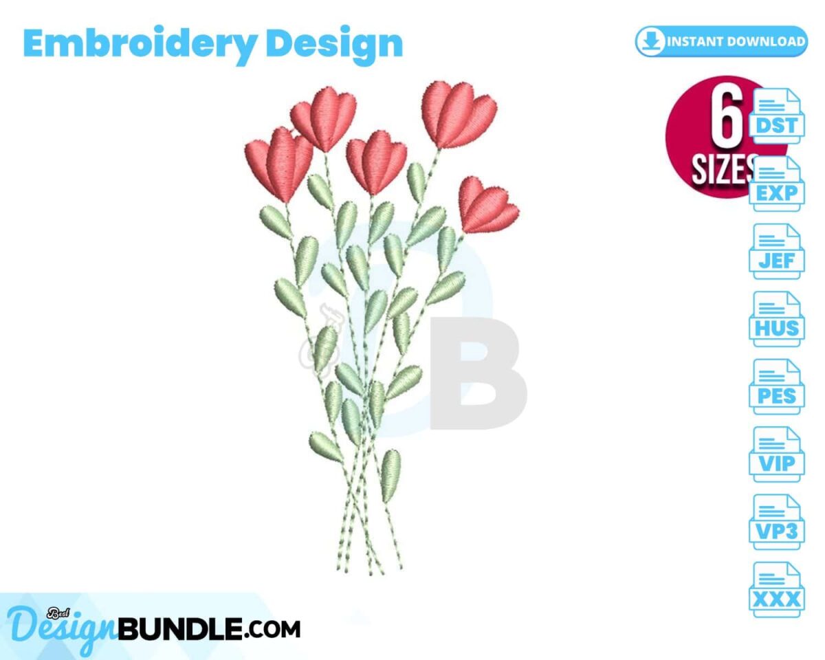 flower-bouquet-embroidery-design