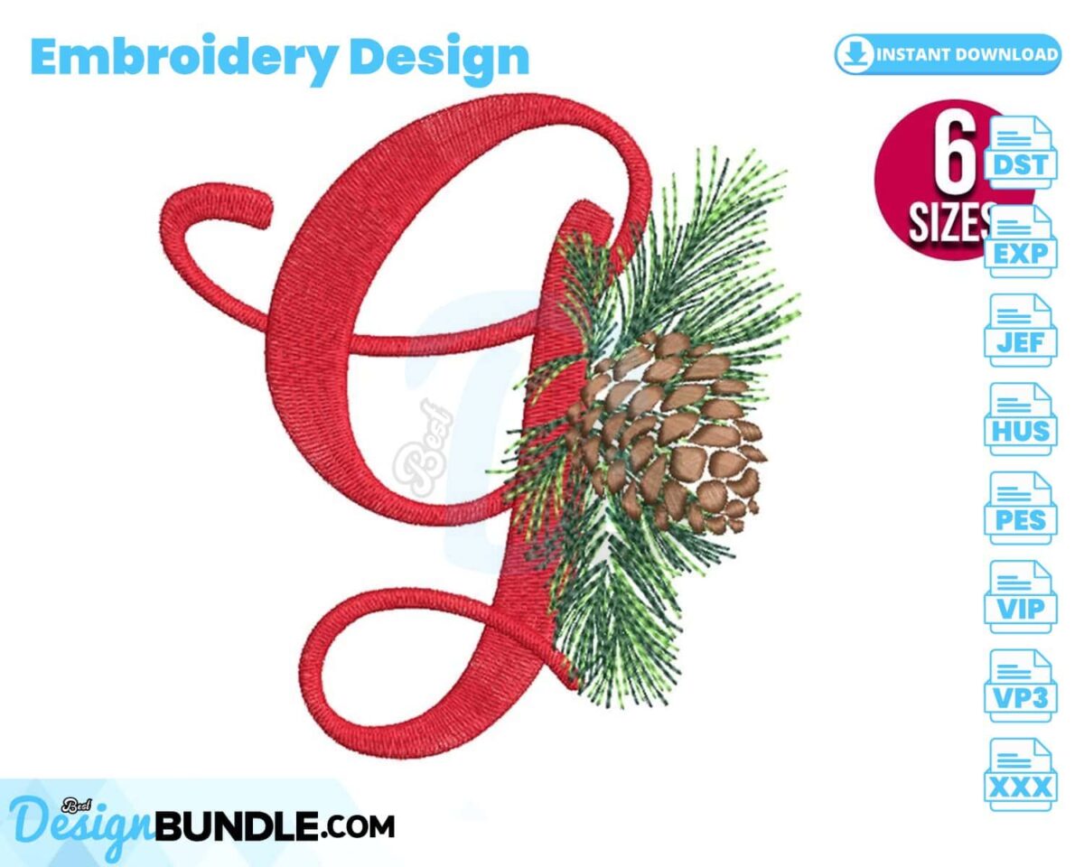 christmas-alphabet-g-letter-embroidery-design