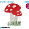 mushroom-embroidery-design