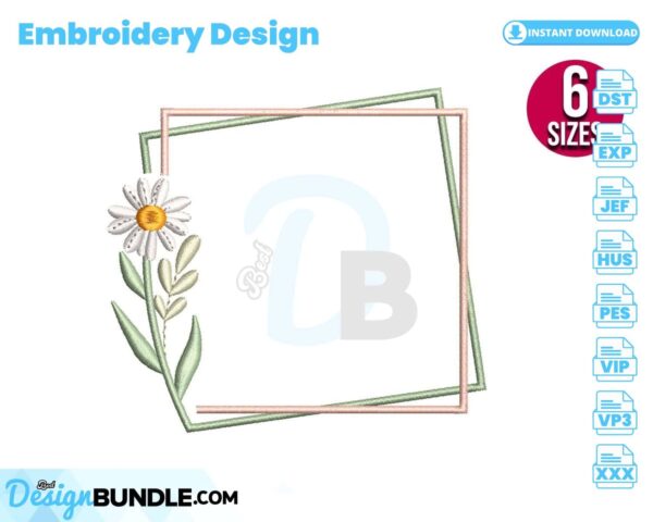 daisy-monogram-frame-embroidery-design