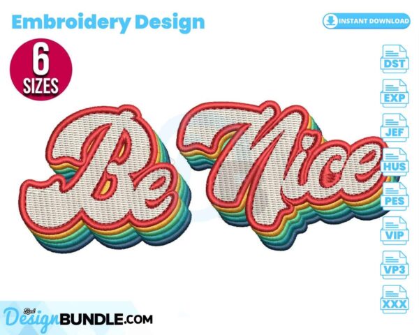 be-nice-retro-embroidery-design