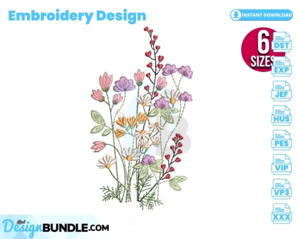 wildflowers-embroidery-design