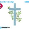 cross-with-leaves-embroidery-design