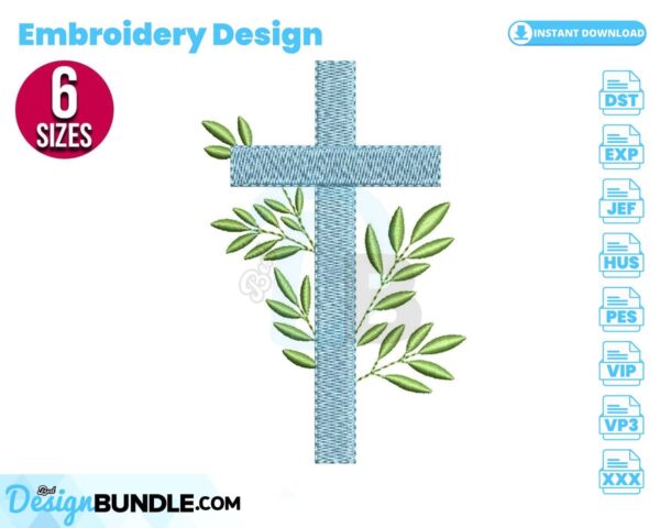 cross-with-leaves-embroidery-design