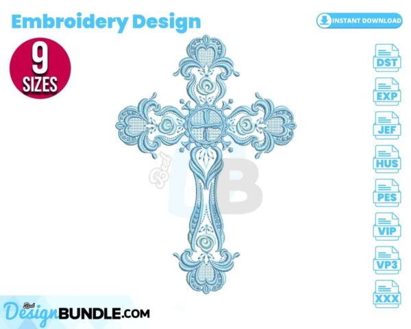 fancy-cross-embroidery-design