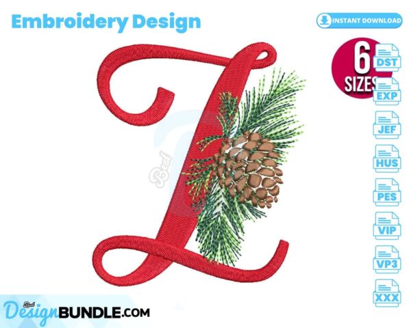 christmas-alphabet-letter-z-embroidery-design