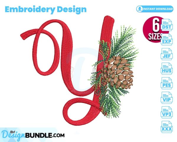 christmas-alphabet-letter-y-embroidery-design