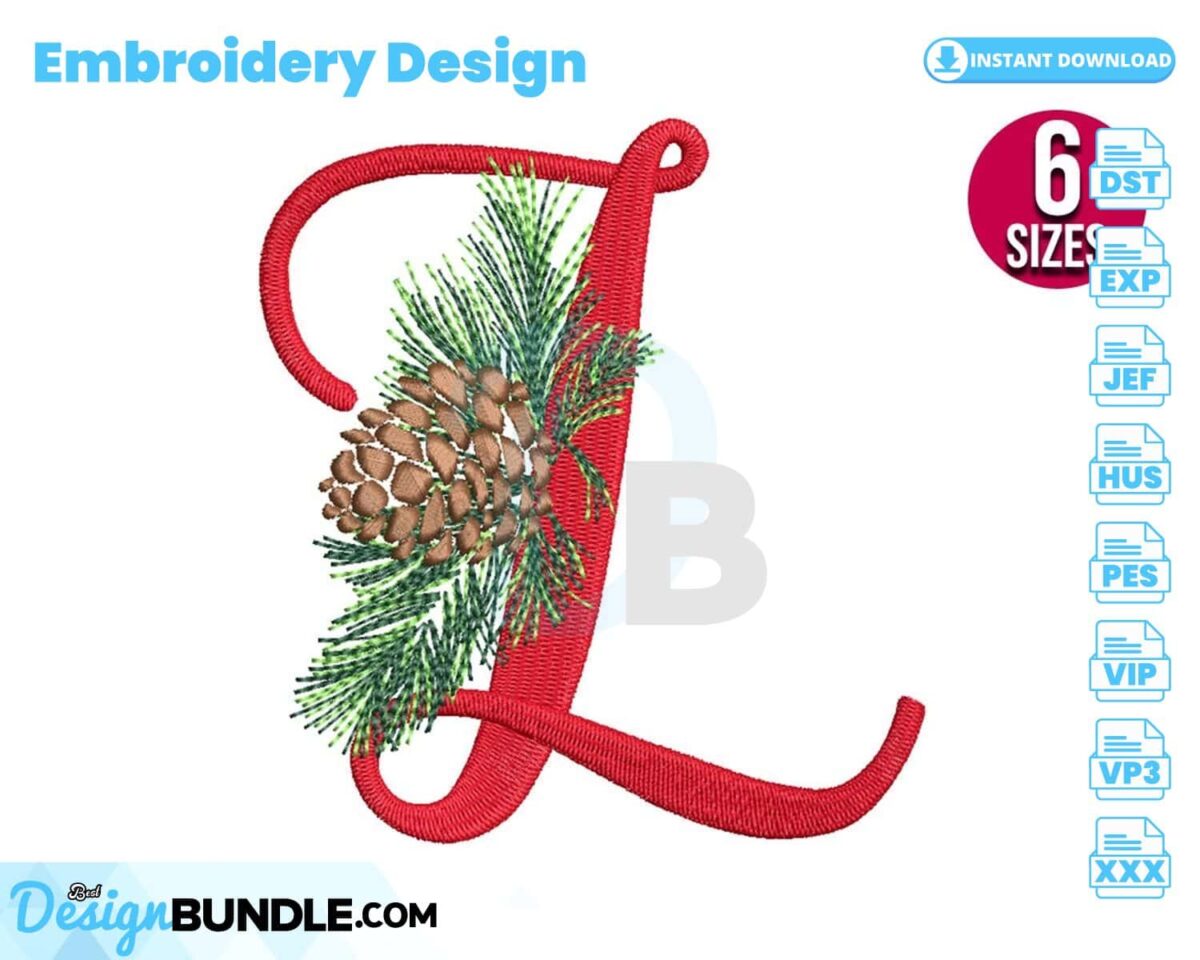 christmas-alphabet-l-letter-embroidery-design