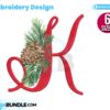 christmas-alphabet-k-letter-embroidery-design