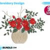 rose-flowers-bunch-embroidery-design