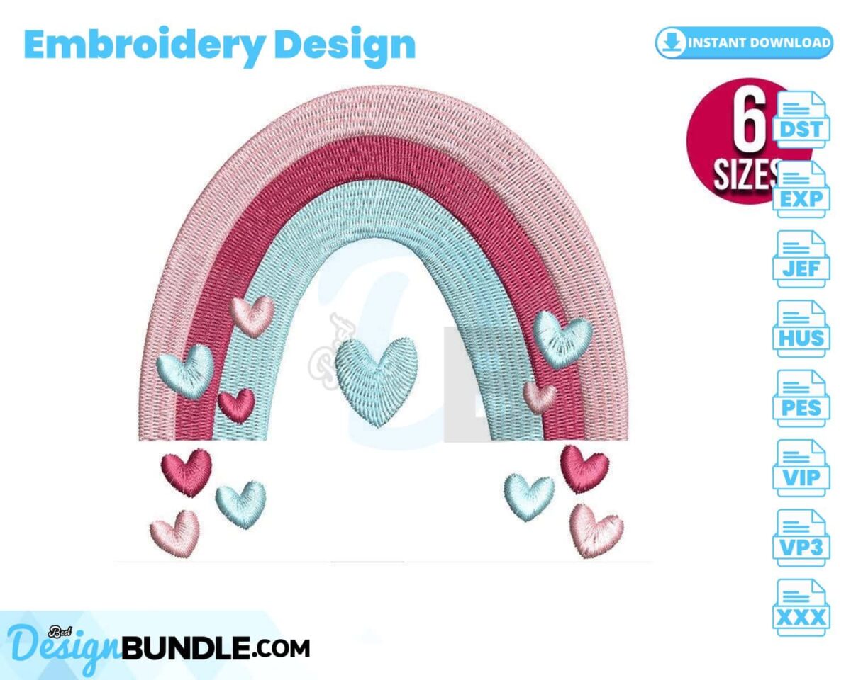rainbow-with-hearts-embroidery-design