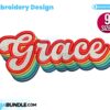 grace-retro-embroidery-design