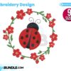 ladybug-wreath-embroidery-design