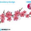 cherry-branch-embroidery-design