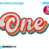 one-retro-embroidery-design
