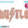 hustle-embroidery-design