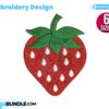 strawberry-embroidery-design