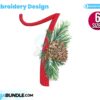 christmas-alphabet-number-seven-embroidery-design