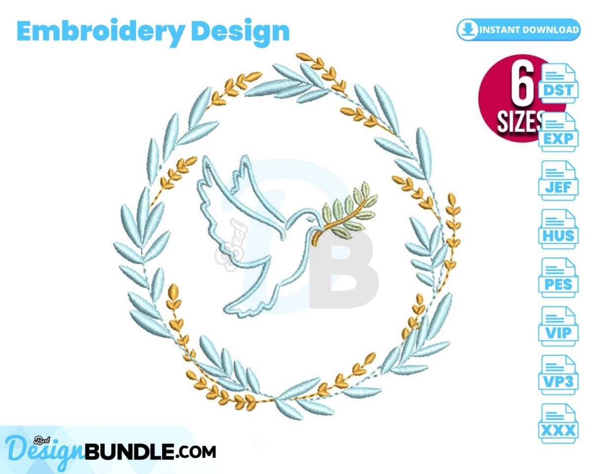 dove-with-leaf-wreath-embroidery-design