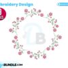 flower-border-embroidery-design