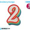 retro-number-two-embroidery-design
