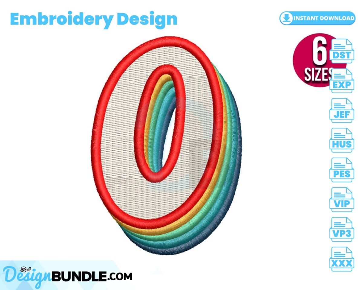 retro-number-zero-embroidery-design