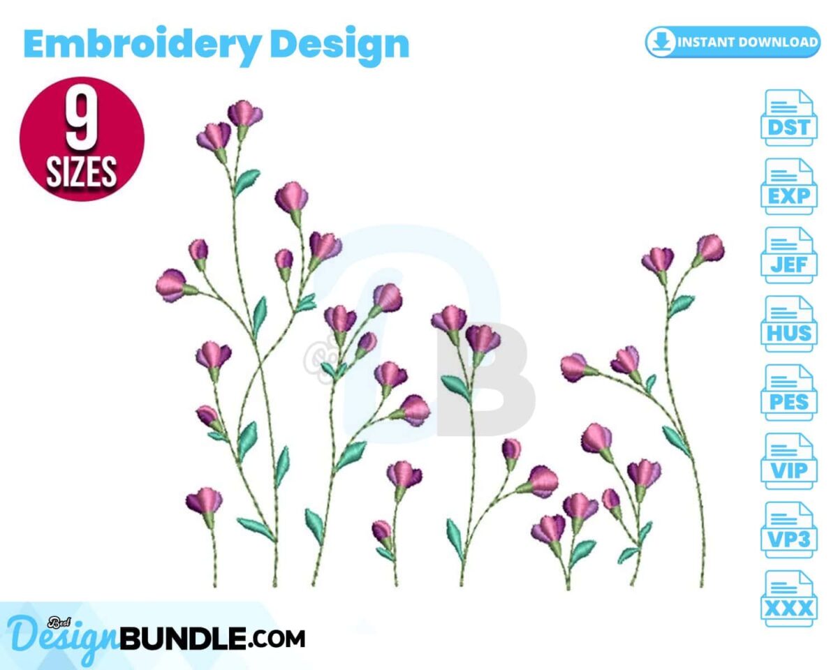 wildflowers-embroidery-design