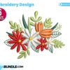 flower-bunch-embroidery-design