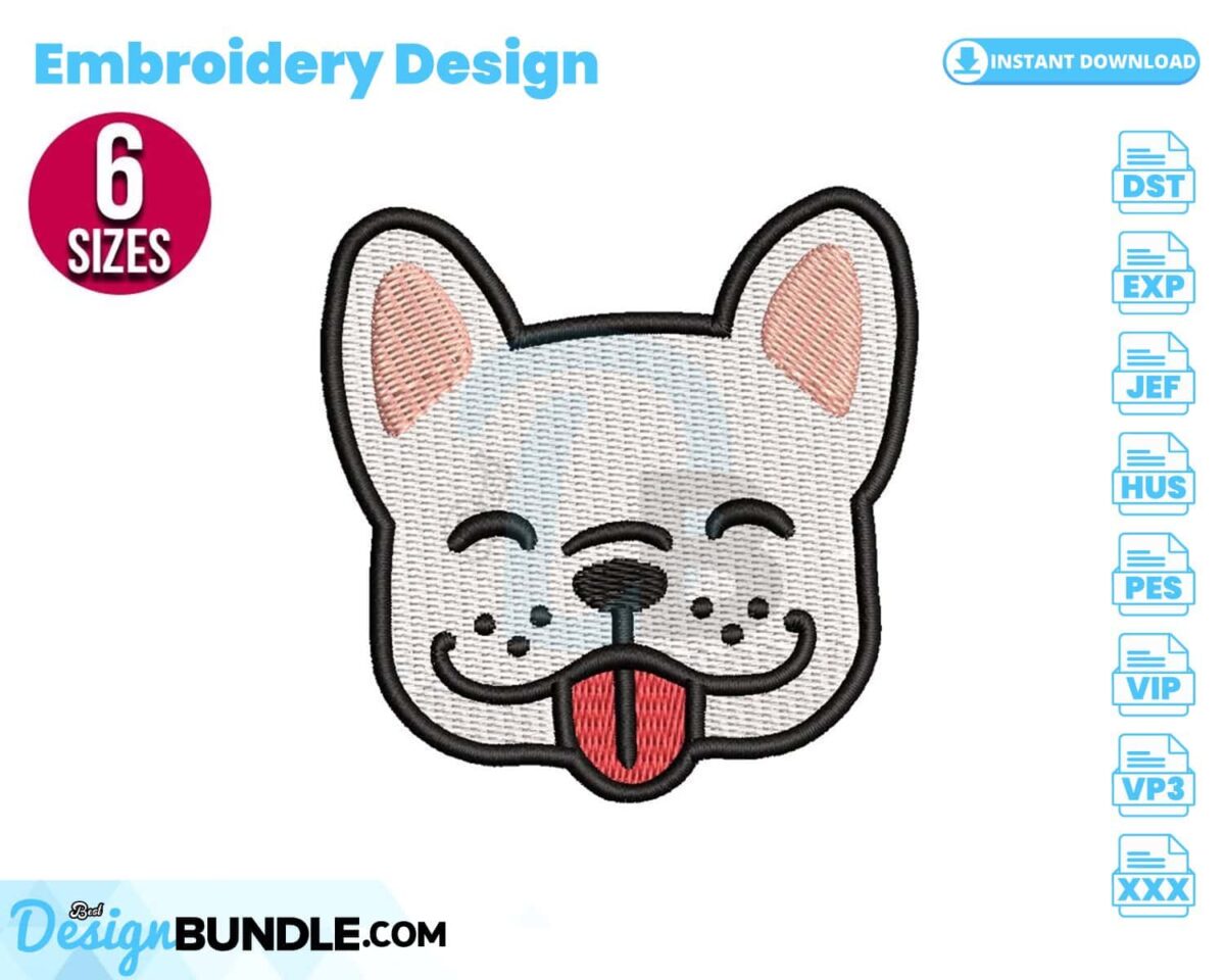 dog-face-embroidery-design