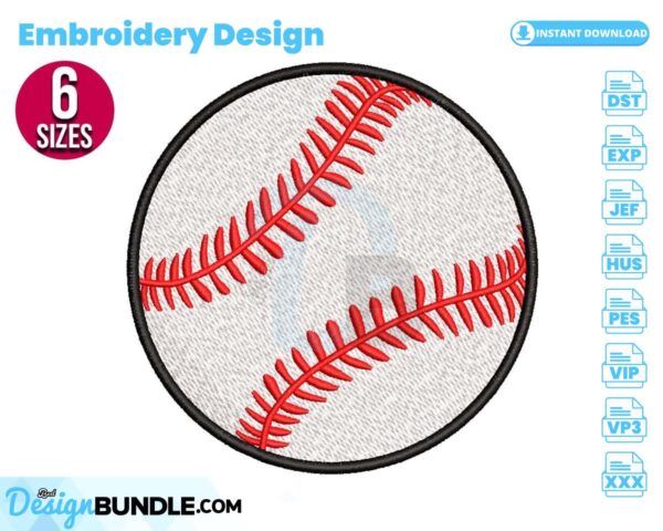 baseball-embroidery-design