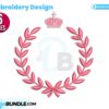 laurel-wreath-with-crown-embroidery-design