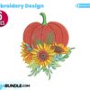 pumpkin-with-sunflowers-embroidery-design
