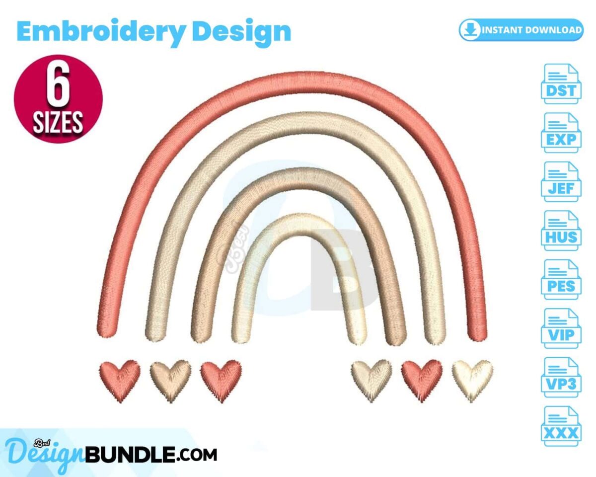 rainbow-with-hearts-embroidery-design
