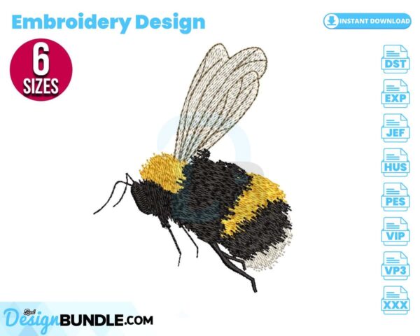 bee-embroidery-design