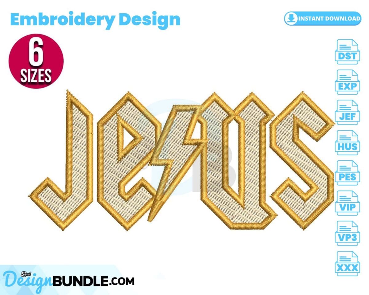 jesus-embroidery-design