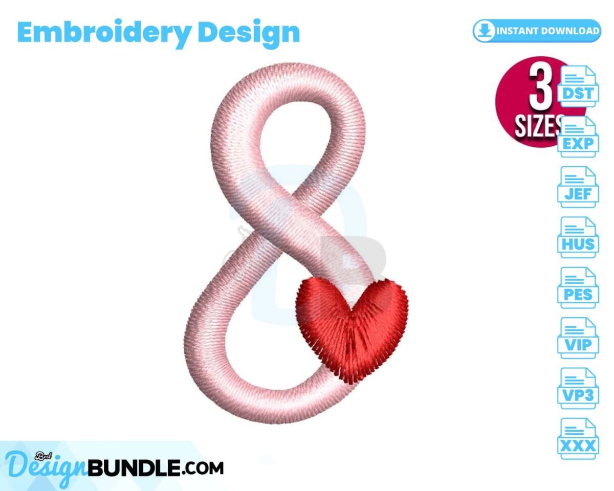 number-eight-with-heart-embroidery-design