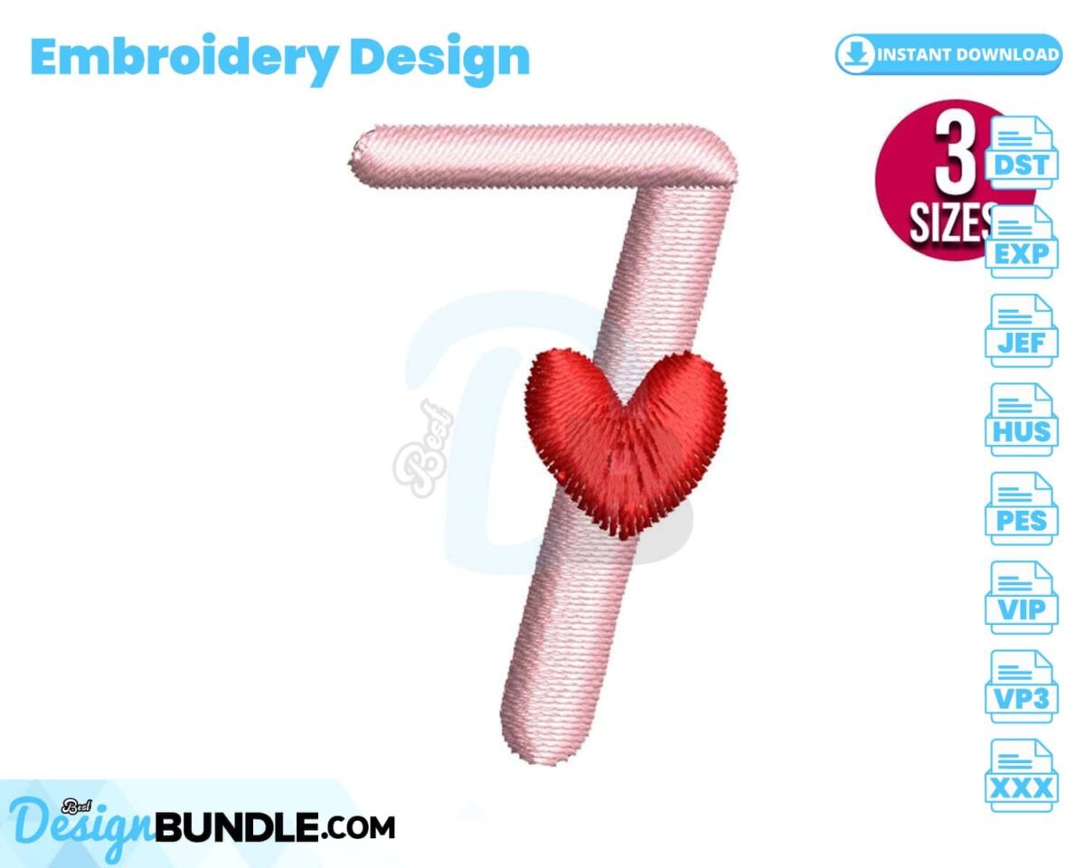 number-seven-with-heart-embroidery-design