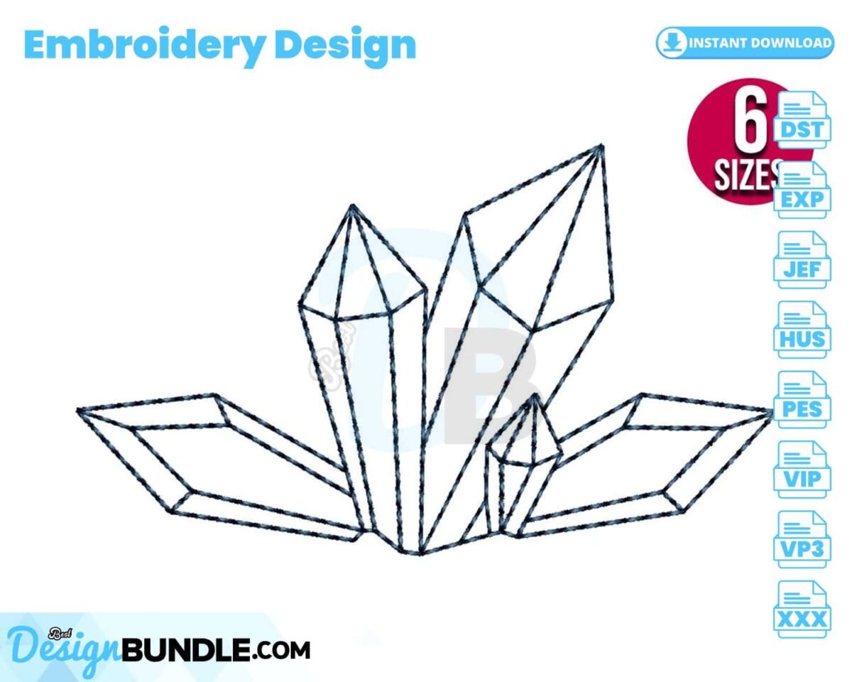 crystals-line-art-embroidery-design