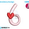 number-six-with-heart-embroidery-design