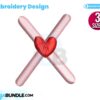 letter-x-with-heart-embroidery-design