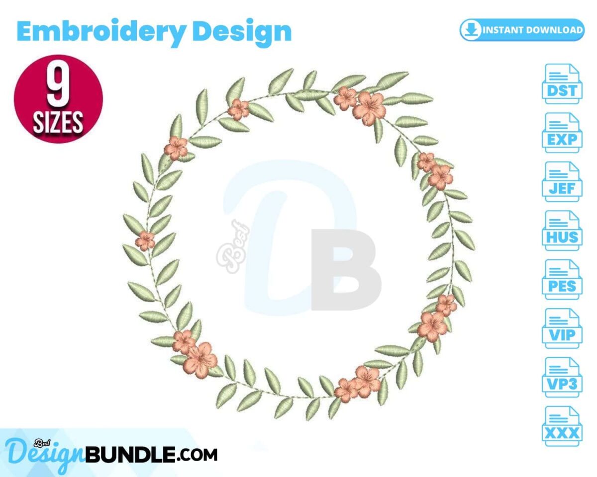 floral-frame-embroidery-design