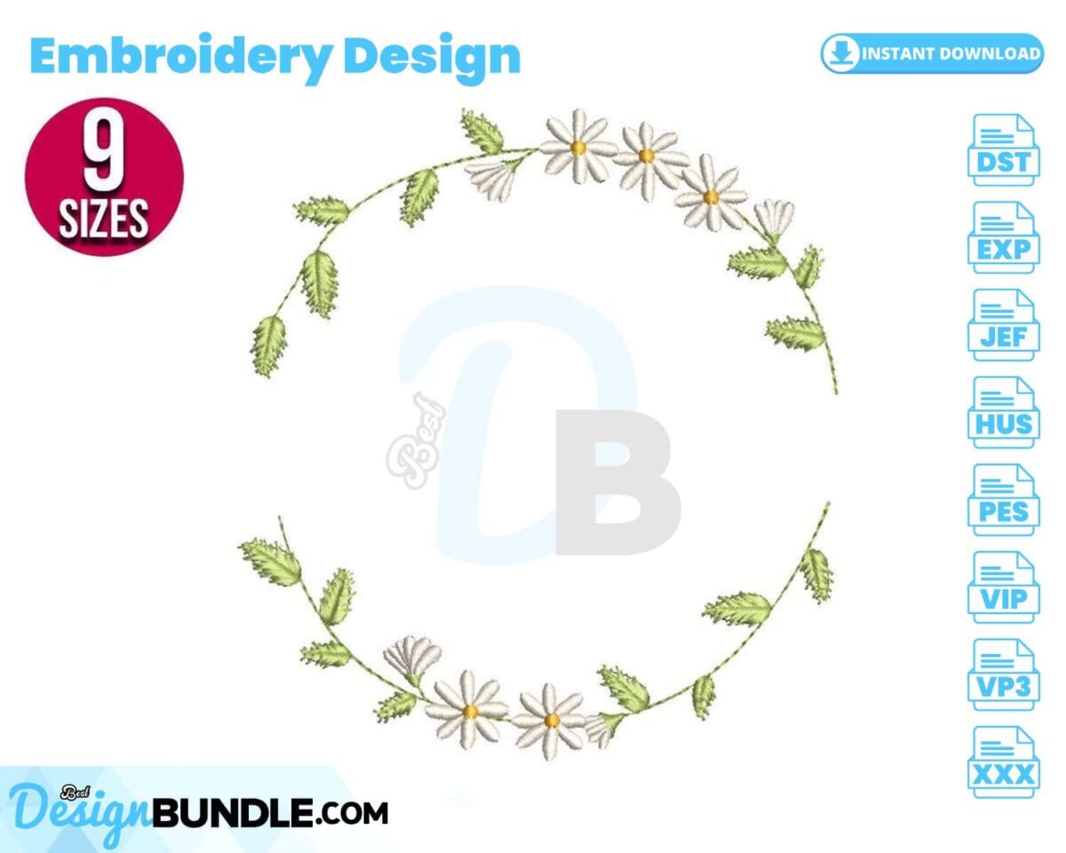 daisy-wreath-embroidery-design