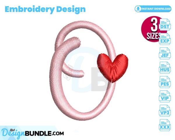 letter-o-with-heart-embroidery-design