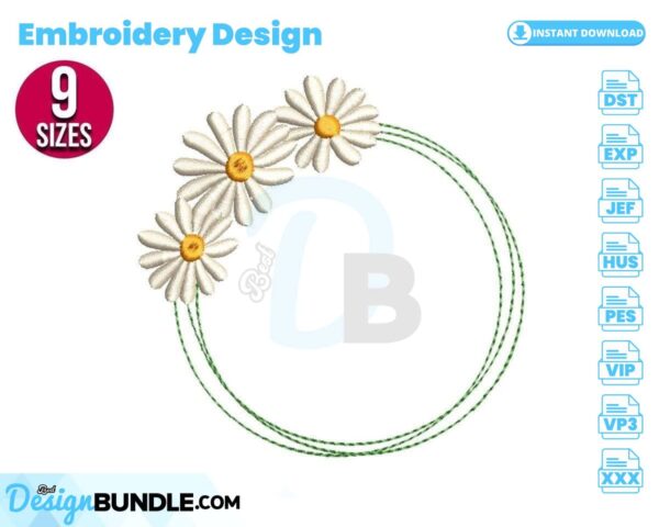 daisy-wreath-embroidery-design
