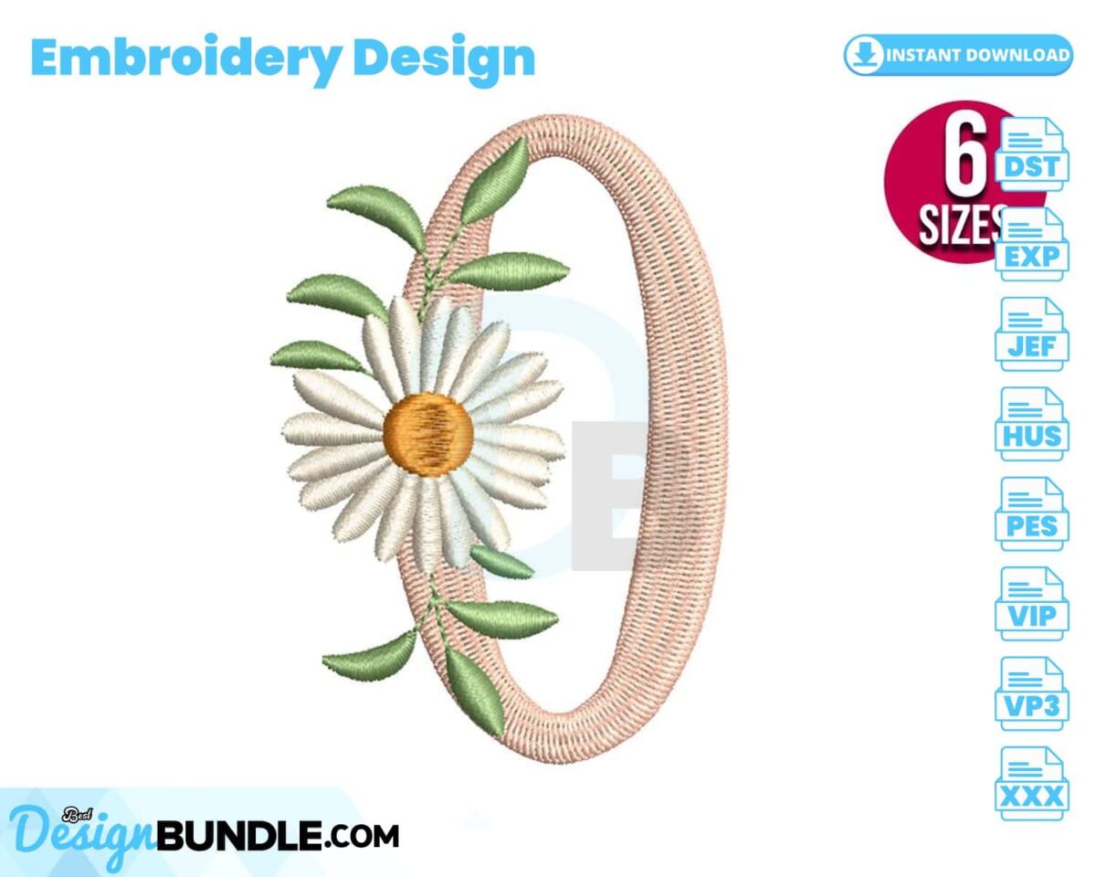 floral-number-zero-embroidery-design