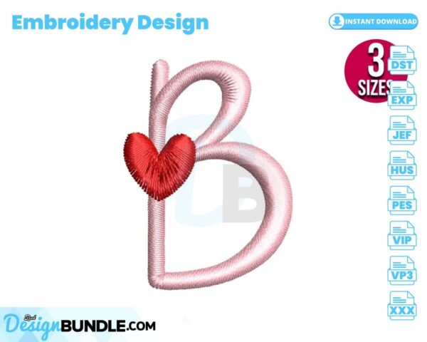 letter-b-with-heart-embroidery-design