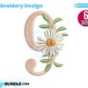 floral-number-nine-embroidery-design