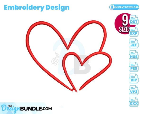 crossed-hearts-embroidery-design