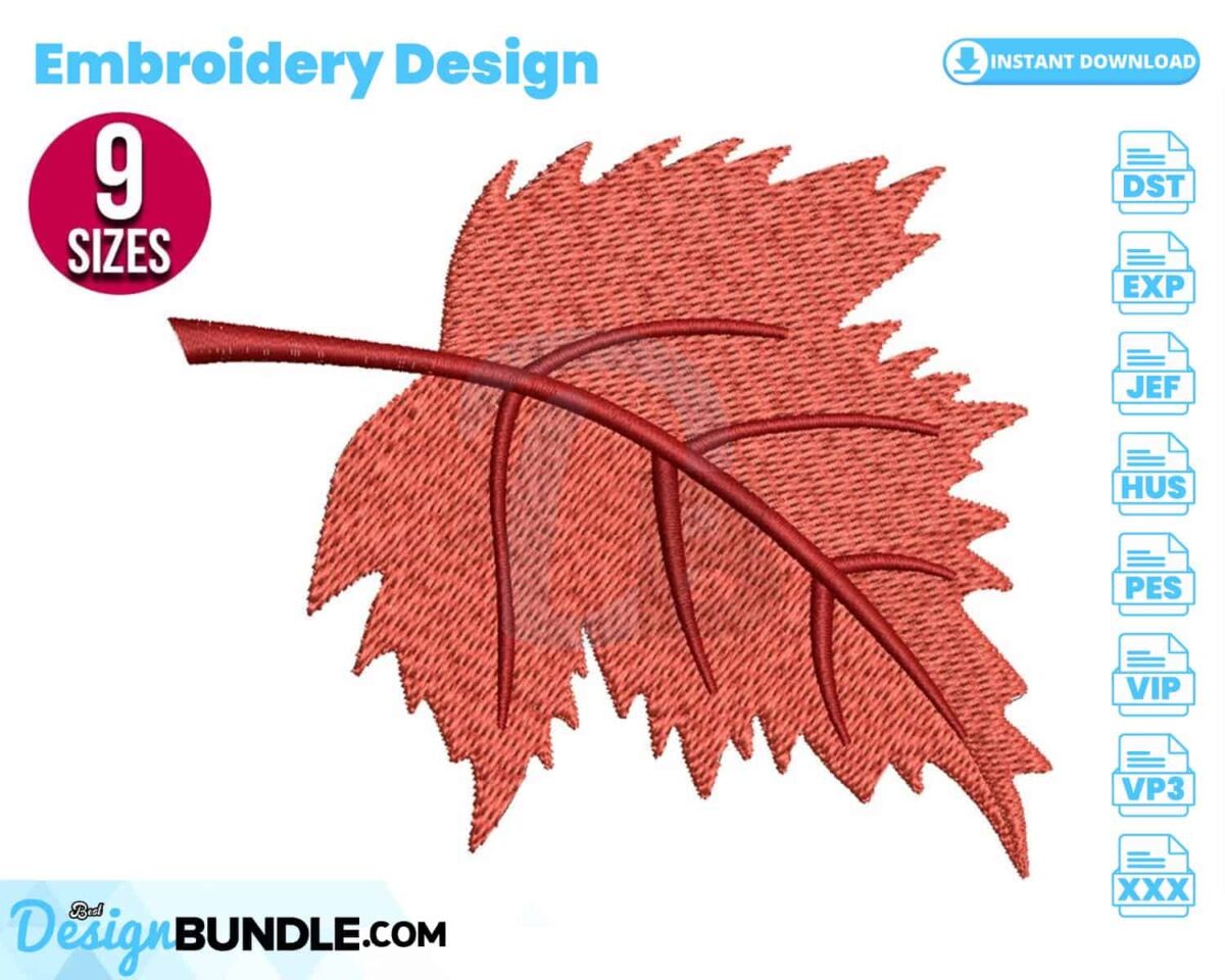 maple-leaf-embroidery-design